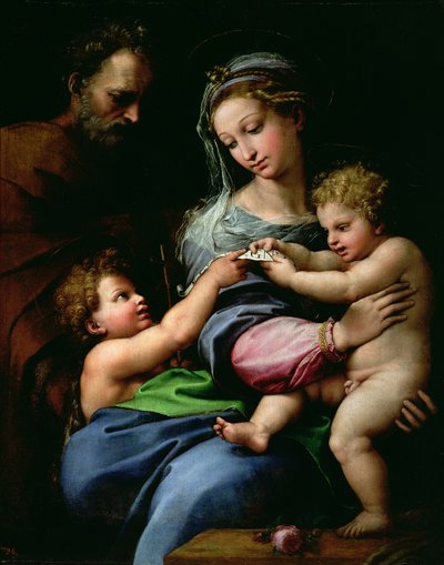 The Virgin of the Rose, c.1518 by Raffaello Sanzio Raphael